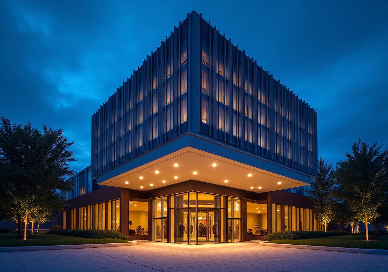 Entrée luxueuse de Chroma Nuit à Montrouge